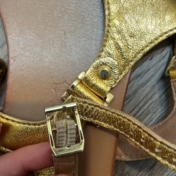 Aldo Gold Strappy Sandal - Picture 5 of 7